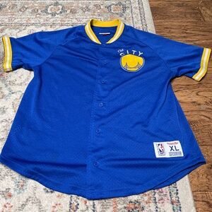 Mitchell & Ness Golden State Jersey